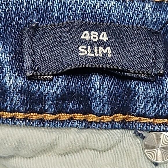 J Crew Jeans Mens 29x32 Blue 484 Slim Straight Denim Pants - Picture 6 of 10